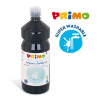 Tempera pronta Primi Passi 1lt nero PRIMO 204BR1000800