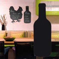 LAVAGNA DA PARETE  SILHOUETTE Securit FB-BOTTLE