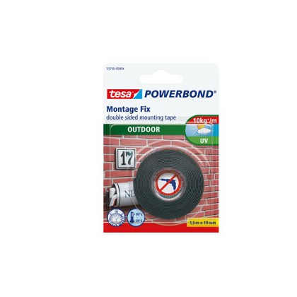 NASTRO BIADESIVO 19mmx1,5mt POWERBOND ESTERNI Tesa 55750-00002-03