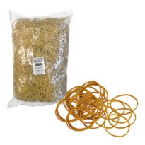 ELASTICO GOMMA GIALLO 80 SACCO DA 1KG Markin Y525G080X15