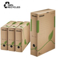 Scatola archivio ECOBOX dorso 80mm 327x233mm ESSELTE 623916 - Conf da 25 pz.