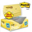 VALUE PACK 16+4 BLOCCO 100fg Post-it 76x127mm 72GR 655CY-VP20 7100172334