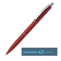 Penna a sfera a scatto K15 punta media rosso SCHNEIDER P003082 - Conf da 20 pz.