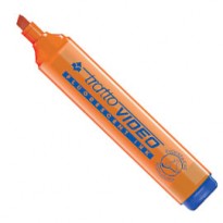 EVIDENZIATORE TRATTO VIDEO ARANCIO 830203 - Conf da 12 pz.