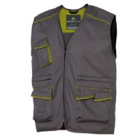 GILET da LAVORO M6GIL grigio/verde Tg. XL PANOSTYLE M6GILGRXG