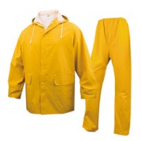 COMPLETO IMPERMEABILE EN304 Tg. L giallo (giacca+pantalone) EN304JAGT2