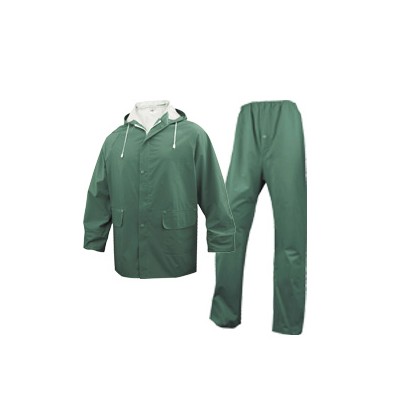 COMPLETO IMPERMEABILE EN304 Tg. L verde (giacca+pantalone) EN304VEGT2