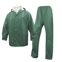 COMPLETO IMPERMEABILE EN304 Tg. L verde (giacca+pantalone) EN304VEGT2