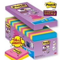 VALUE PACK 16 BLOCCO 90fg Post-it  Super Sticky Z-notes 76X76MM R-330-SS-VP16 7100234249