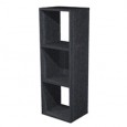 LIBRERIA 3 CASELLE 35,9x29,2cm-H103,9cm NERO VENATO - RAINBOW 3MaxC/8