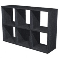 LIBRERIA 6 CASELLE 104x29,2cm-H69,8cm NERO VENATO - RAINBOW 6MaxC/8