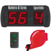 KIT COMPLETO ELIMINA CODE Multifunzione (2 Numeri + 9 sportelli) Printex TR/DIS MDP-M21