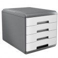 Cassettiera 4 cassetti 45mm MyDesk bianco ARDA 18P4PB