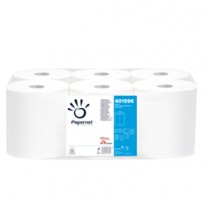 Asciugamani in rotolo MAXI D19,3cm - 137mt Centrefeed Papernet 401596 - Conf da 6 pz.