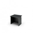 MODULO RECEPTION DISABILI s/SOPRALZO 80x97,5x72cm NERO VEN. /BIANCO - PRESTIGE 2824-HB80_83