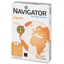 CARTA NAVIGATOR organizer 2 Fori A4 80gr 500FG 210X297mm NMP00800210029709 - Conf da 5 pz.