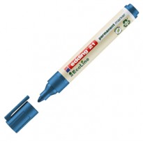 MARCATORE PERMANENTE 21 ECOLINE P.CONICA BLU EDDING 4-21003 - Conf da 10 pz.