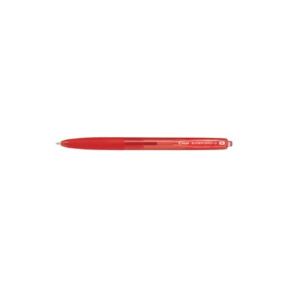 Penna a scatto SUPERGRIP G punta 0,7mm rosso PILOT 001640 - Conf da 12 pz.