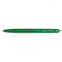 Penna a scatto SUPERGRIP G punta 0,7mm verde PILOT 001641 - Conf da 12 pz.