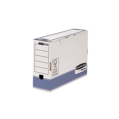 SCATOLA ARCHIVIO LEGALE DORSO 100MM BANKERS BOX SYSTEM 0030801 - Conf da 10 pz.