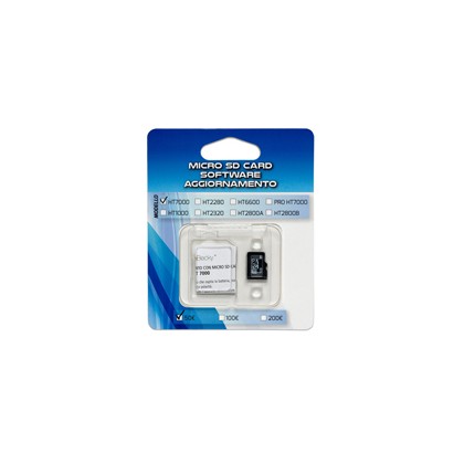 MICRO SD CARD aggiornamento 100/200 verificabanconote HT1000 SD1000