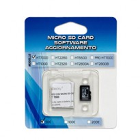 MICRO SD CARD aggiornamento 100/200 per verificabanconote HT7000 SD7000