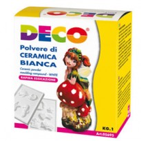 Polvere di ceramica bianca 1kg DECO 05695