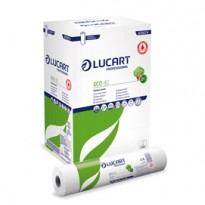 Lenzuolino medico in rotolo 59cm x 80mt Bianco Eco 80 Lucart 870074U