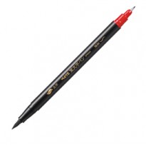 Penna a doppia punta per disegnare e illustrare inchiostro nero Pentel OX15024 - Conf da 10 pz.