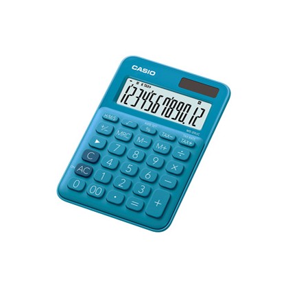 Calcolatrice da tavolo MS-20UC blu Casio MS-20UC-BU