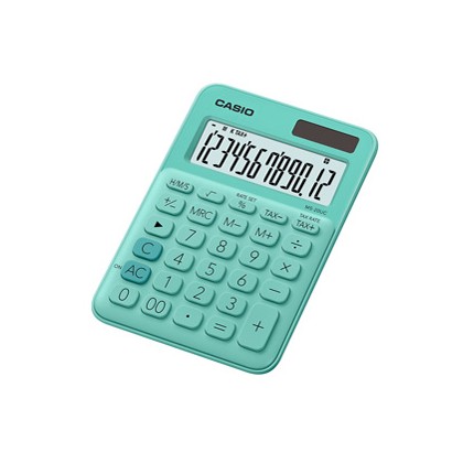 Calcolatrice da tavolo MS-20UC verde Casio MS-20UC-GN