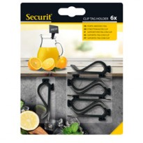 Set 6 supporti Clip per Tag Securit TAG-HLD-CP