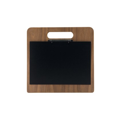 Porta menU Chopping Board in legno con anelli 32,7x30cm Securit MC-WALA4-CH