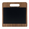 Porta menU Chopping Board in legno con anelli 32,7x30cm Securit MC-WALA4-CH