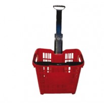 Cesto trolley antiurto 30Lt Rosso Printex cpt/120002r