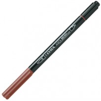 Pennarello a 2 punte AQUA BRUSH DUO Bruno Van Dyck LYRA L6520076 - Conf da 10 pz.