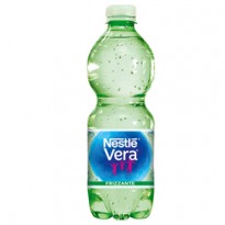 Acqua frizzante bottiglia PET 500ml Vera 12357162 - Conf da 24 pz.