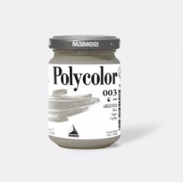 Colore vinilico Polycolor vasetto 140 ml argento Maimeri M1220003