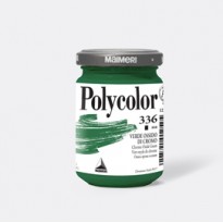 Colore vinilico Polycolor vasetto 140 ml verde ossido di cromo Maimeri M1220336