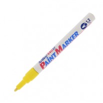 Marcatore artline A 440 punta tonda fine a vernice giallo A440G