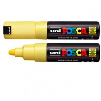 Marcatore UNI POSCA PC7M p.large 4,5-5,5mm giallo UNI MITSUBISHI M PC7M G