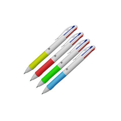 Penna sfera 4 colori 4 Multi 1,00mm OSAMA OW 10156 - Conf da 12 pz.