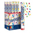 Sparacoriandoli Cannon colori assortiti gittata 8mt Big Party 50002 - Conf da 12 pz.