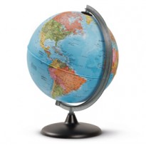 Globo geografico non illuminato Corallo  30CM NOVARICO 0330COPOIT0NF05B