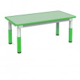 Tavolo telescopico 120x60x46cm H46/58cm verde CWR 10873