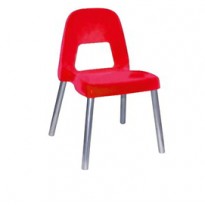 Sedia per bambini Piuma H31cm rosso CWR 09386/01
