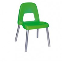 Sedia per bambini Piuma H31cm verde CWR 09386/03