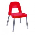 Sedia per bambini Piuma H35cm rosso CWR 09387/01