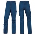 Pantalone da lavoro Panostrpa Tg. XL blu/arancio PANOSTRPAMOXG