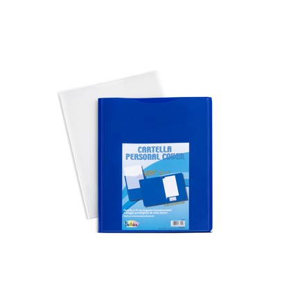 Conf 5 cartelle in pp personal cover blu 240x320mm Iternet 7151BL